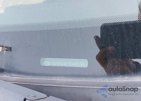 2014 Hyundai Sonata Gls z USA, uszkodzony, nr VIN 5NPEB4AC7EH857667